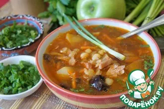 Рецепт: Суп гороховый Ереванский