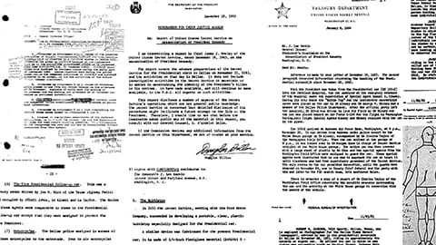 Рассекреченные документы расследования убийства Джона Кеннеди