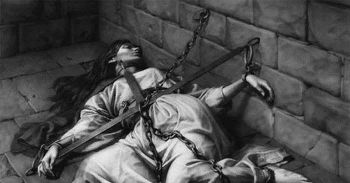 Признания, данные под пытками, в шестнадцатом веке считались лучшими доказательствами вины. Рисунок Николая Бессонова.