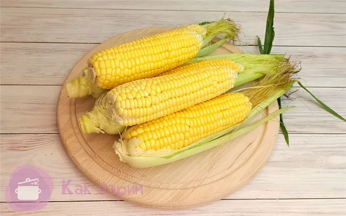 Фото Как варить кукурузу