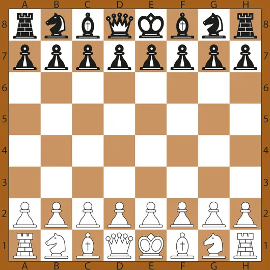 расстановка фигур в шахматах