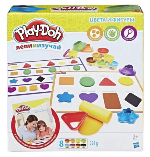 Масса для лепки Play-Doh «Цвета и фигуры»
