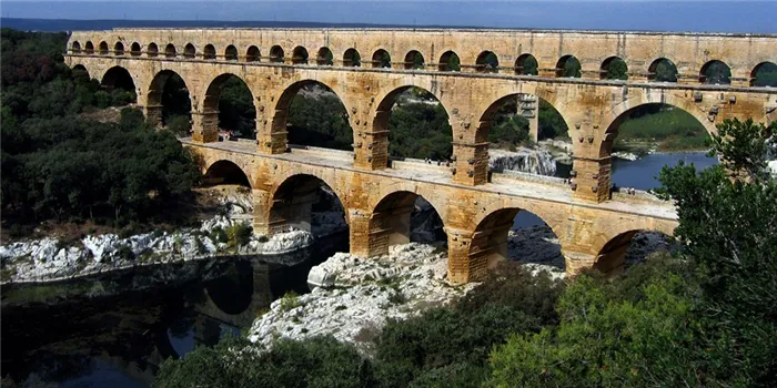Акведуки и вода в древнем Риме