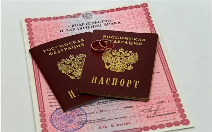 Поменять паспорт после замужества