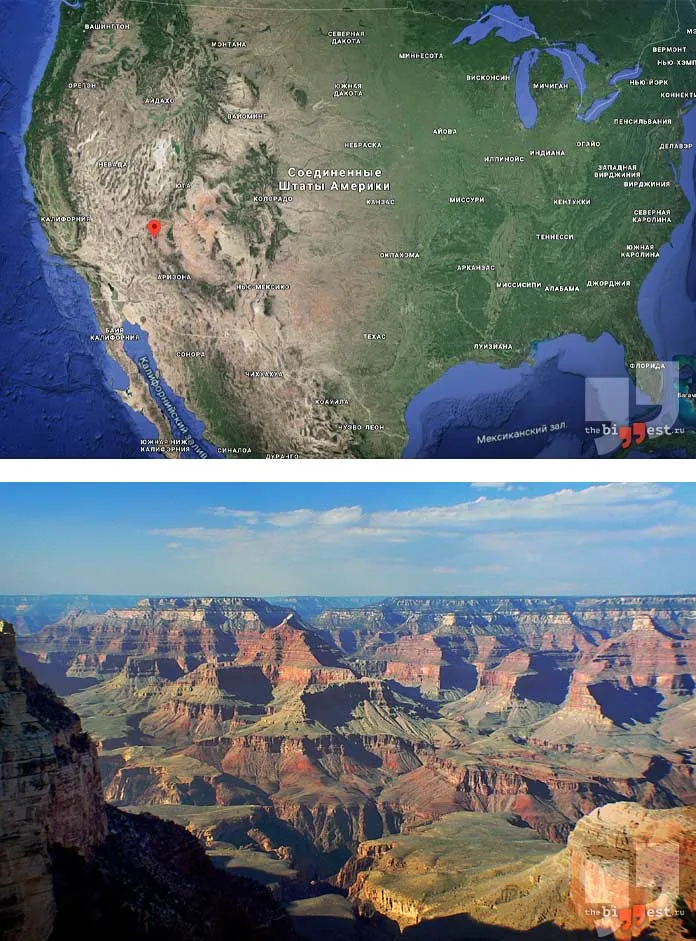 Самые глубокие каньоны мира: Гранд каньон. CC0