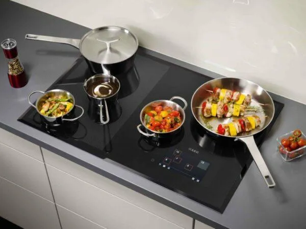Важным достоинств индукционной плиты является высокая скорость приготовления еды, что осуществляется благодаря нагреванию дна посуды, а не варочной поверхности