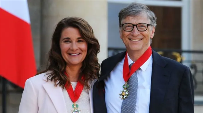 Билл Гейтс с женой Мелиндой сейчас