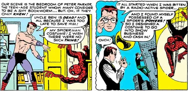 Питер Паркер Человек-Паук, биография персонажа Питера Паркера, Spider-Man