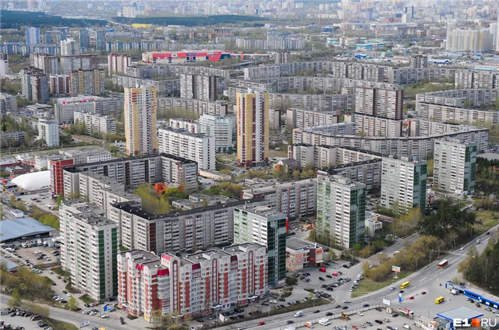 В Ленинском районе среди положительного — много зелени