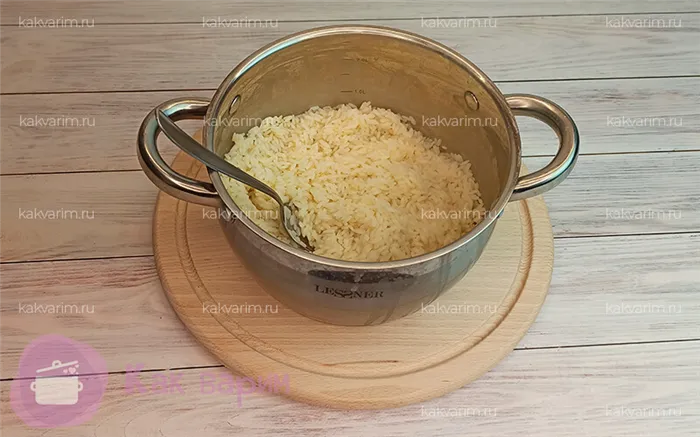 Фото 9 как варить рис