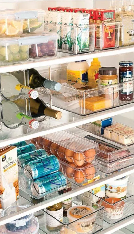 Хранение по категориям в холодильнике
