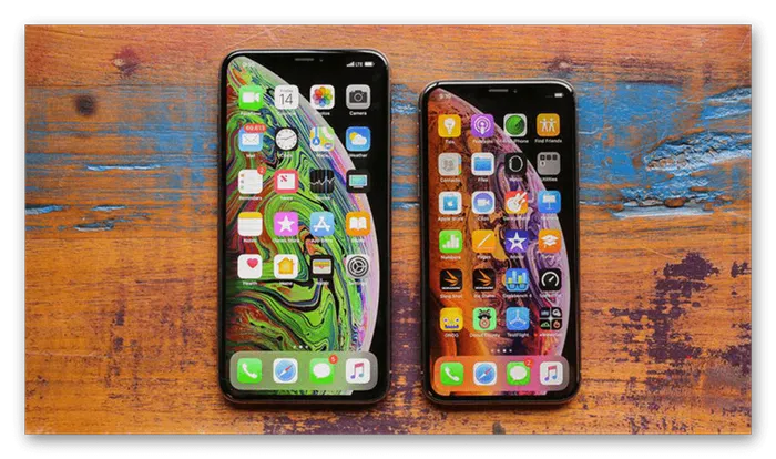 Дисплеи iPhone XS и iPhone XS Max