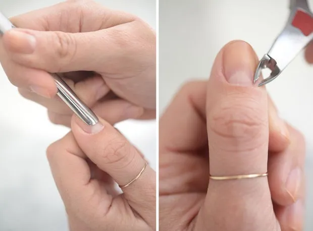Подготовка ногтей к маникюру и покрытию ногтей гель-лаком