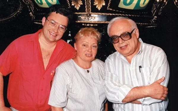 Борис Крюк с родителями