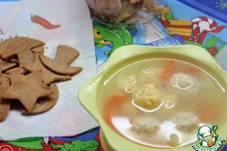 Рецепт: Суп с сырными ньокками