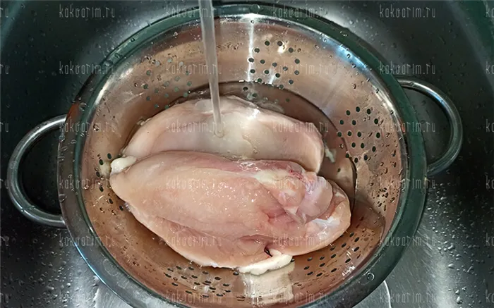 Фото 2 как варить куриное филе