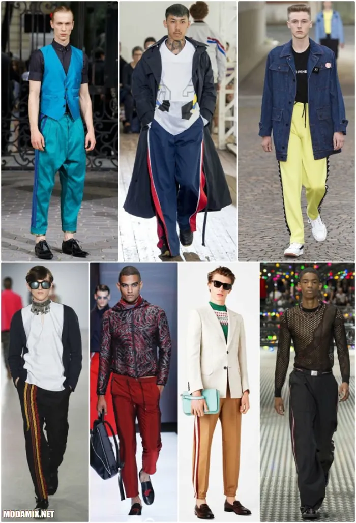Мужские брюки с лампасами 2017