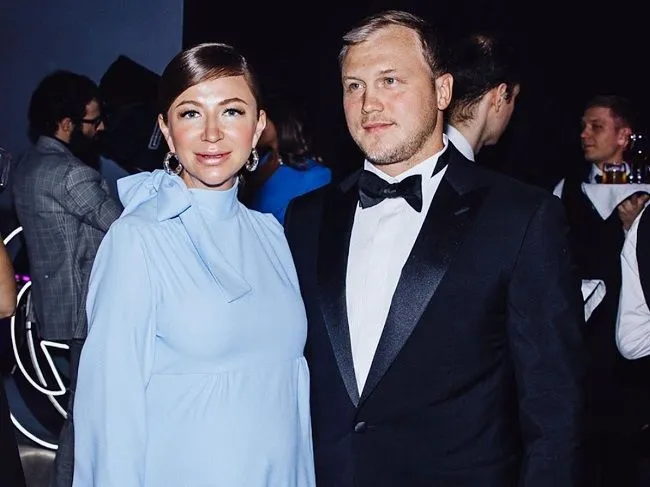 Елена Блиновская с мужем