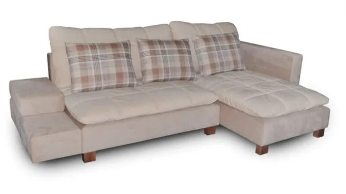 Обивка для дивана из ткани софт делает мебель популярной из-за приятной к телу материала