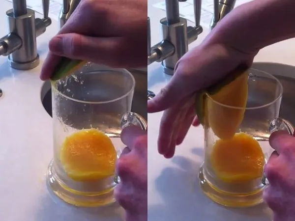 Как разрезать манго с косточкой правильно пополам, кубиками, квадратиками, дольками. Инструкция