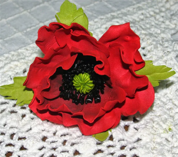 Цветок из иранского материала