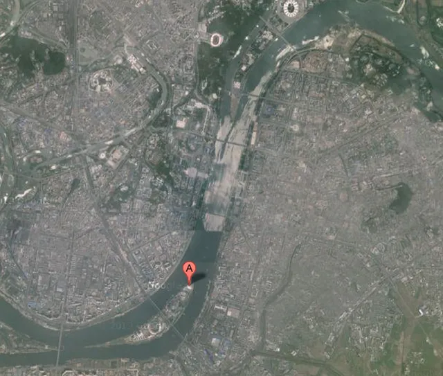 отель на карте Пхеньяна