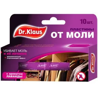 Пластины от моли Dr.Klaus