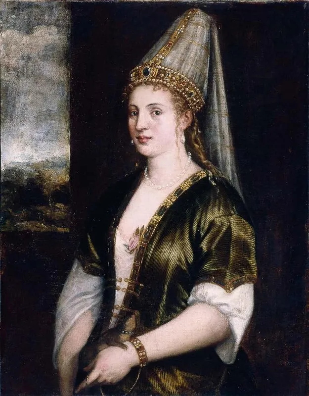 La Sultana Rossa. Тициан, 1550-е годы