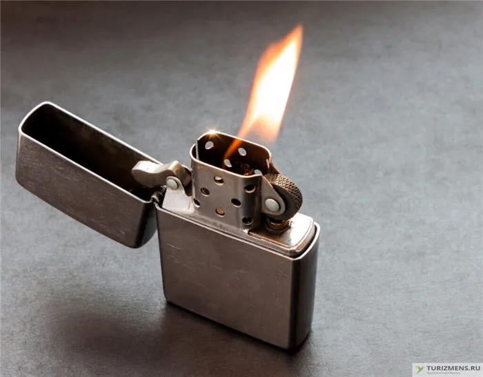 Как зажечь Zippo правильно